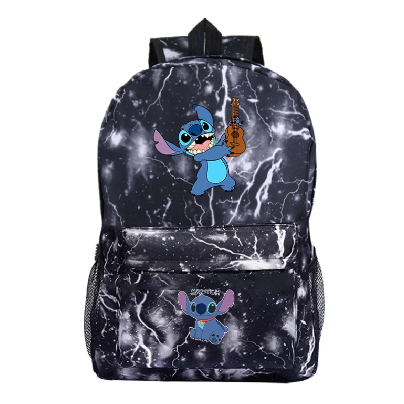 28 Sac Dos plecak Mochila Stitch школьный Аниме маленький рюкзак мужские школьные сумки для девочек-подростков мультфильм унисекс индивидуальный логотип - Цвет: 28