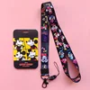 Disney Mickey Mouse ID Card Case Neck Strap Women's Business Employee Case Badge Holder Student Lanyard Name Card Cover 3