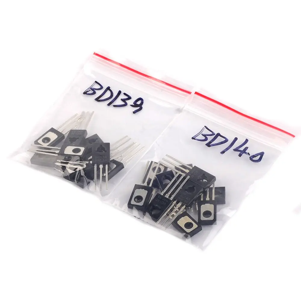 100 шт. BD139 BD140 до-126 (BD140 50 шт. + BD139 50 шт.)