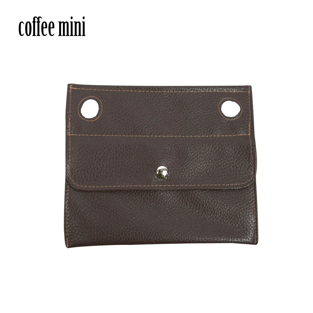 Tanqu New Removable PU Leather Inner Outer Small Pocket for Classic Mini Obag 