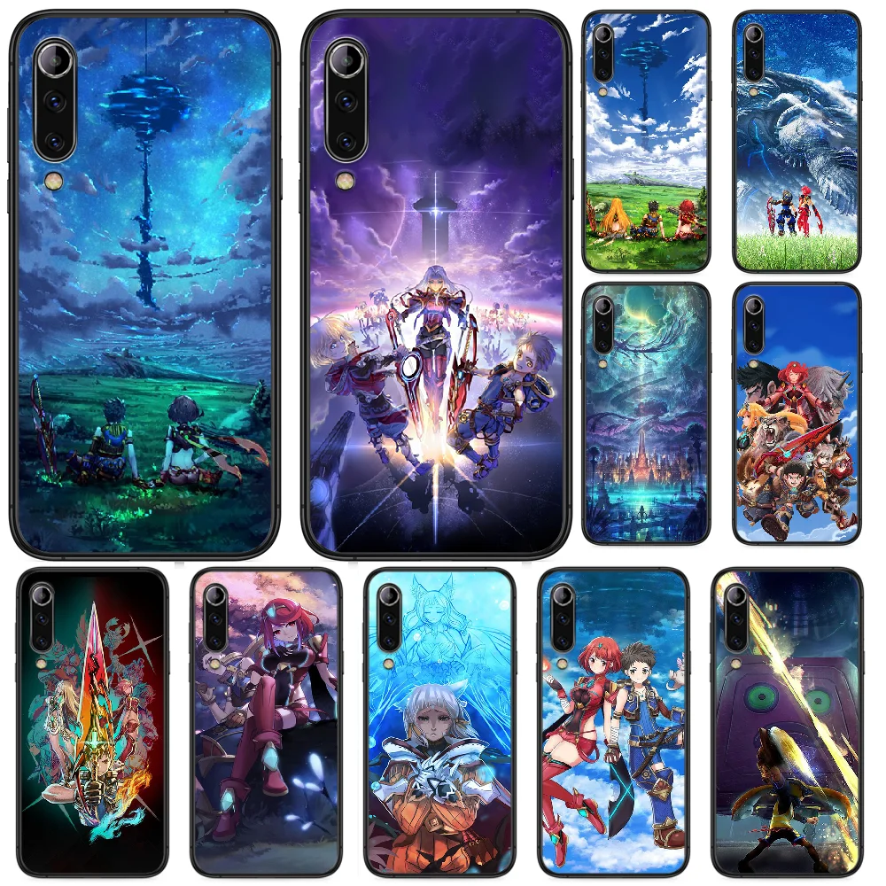 Чехол для телефона xenoblad Chronicles 2 Xiaomi Mi 6 8 A1 Note3 A2 9 CC9 9T A3 MIX 2S 3 Lite SE Pro Черный