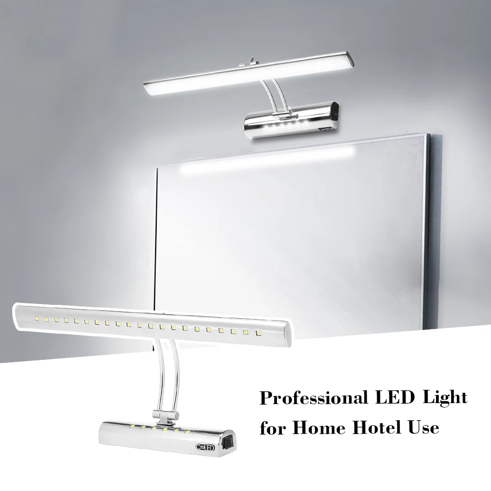 

2019 Newest Bathroom Makeup Light 6W / 7W Cool White LED Vanity Lights Wall Light Mirror Light Picture Front Lamp with Switch