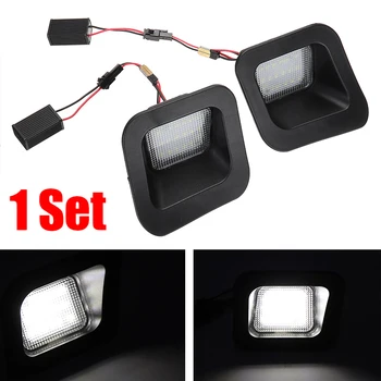 

12V 18 SMD LED White Car License Plate Lamp Plate with Decoding Resistor for Dodge Ram 1500 2500 3500 2003-2018