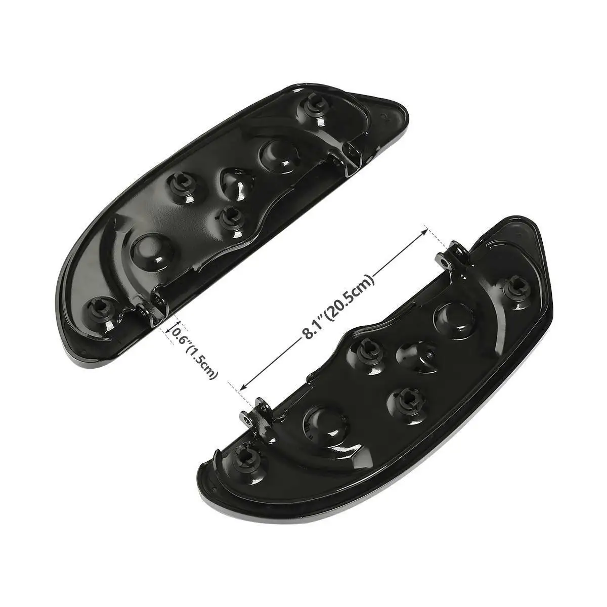 Мотоцикл воздушный поток Rider напольная Подножка для Harley Touring Street Glide Softail Trike Heritage Springer FLSTS 1997-2003 02
