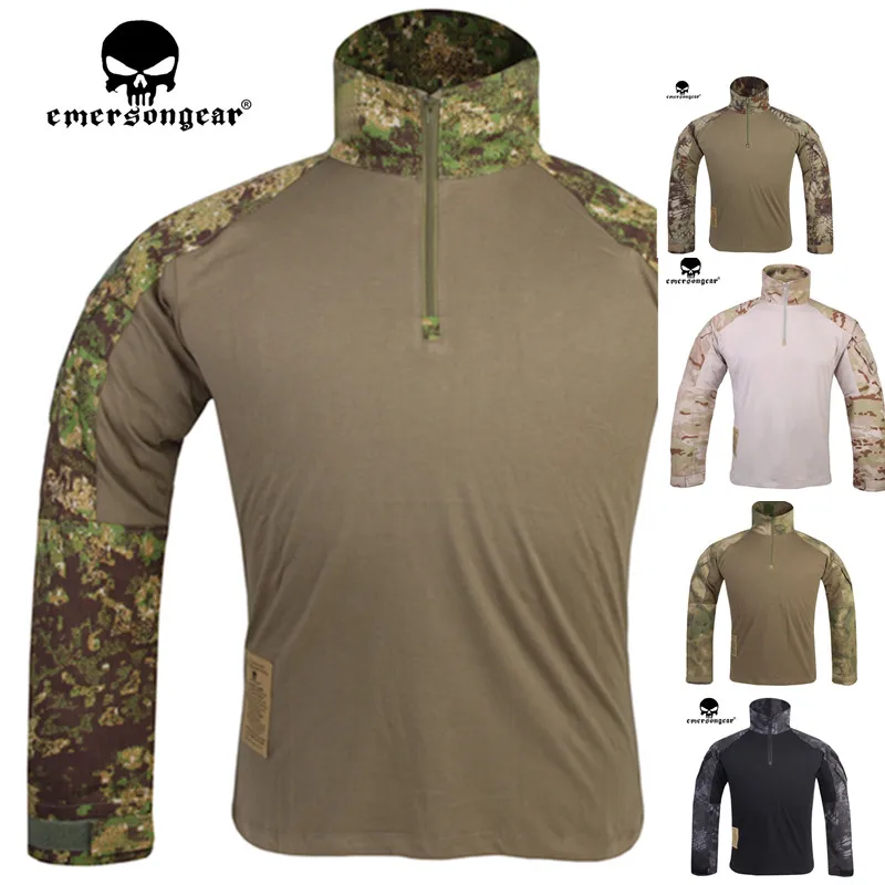 Combat Uniform Suit EMERSONGEAR Gen 3 Tactical Camouflage Shirt Airsoft