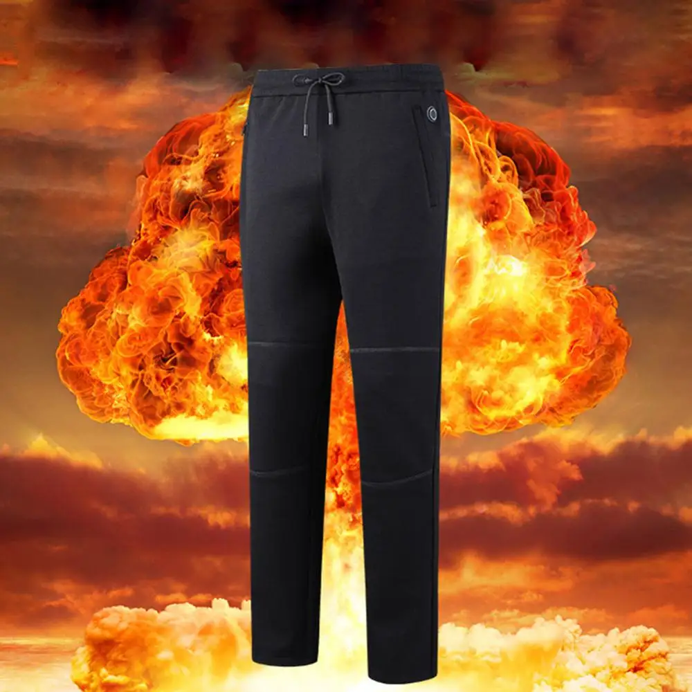 

Adjustable Smart USB Heated Pants Heating Winter Pant Winter Outdoor Hiking Heating Pants 3 Mode Heating Pants Men