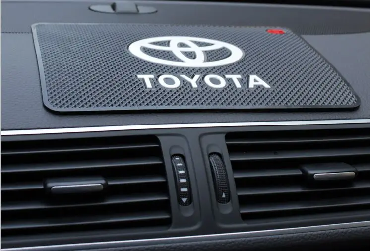 

1 PCS Car Anti Slip Mat GPS Phone Holder Non-Slip Mat Pad For toyota corolla chr auris rav4 yaris avensis sticker accessories