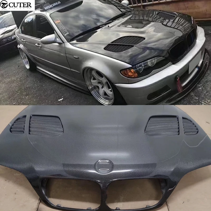BMW E46 M3 カーボン ボンネット ダクト カバー グリル | www