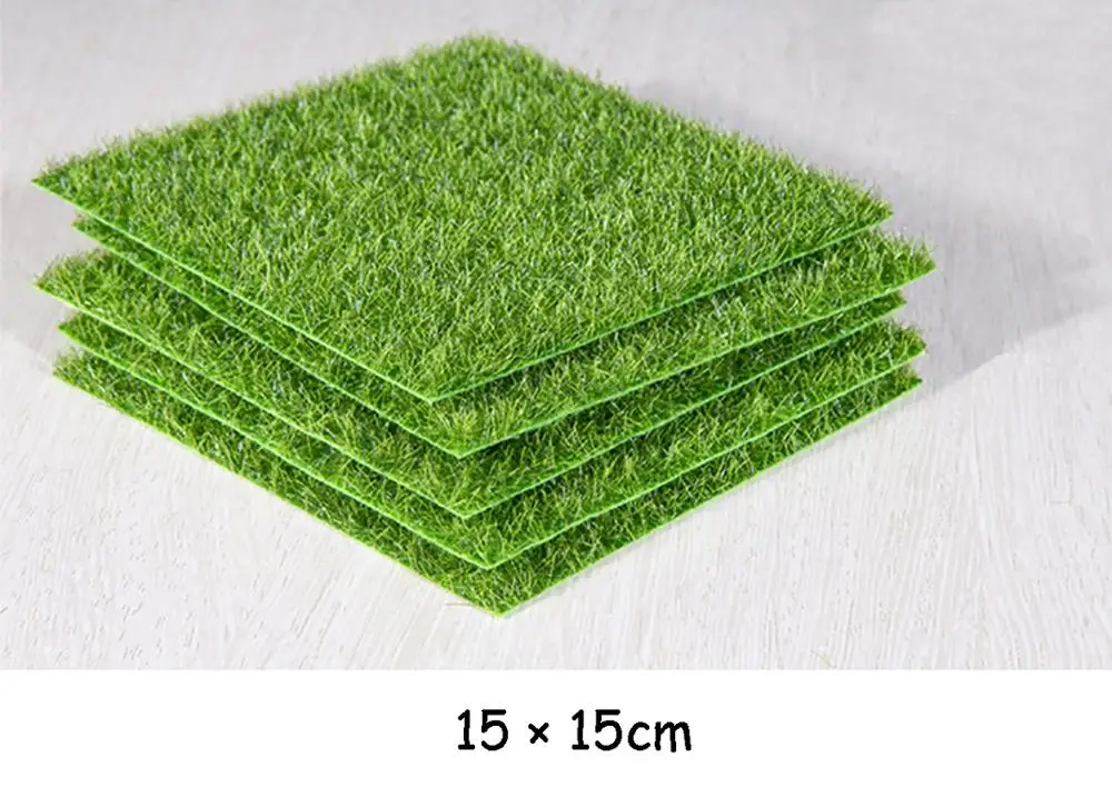 10 Pieces Artificial Garden Grass Fairy Grass Lawn Miniature Ornament Garden Dollhouse for Garden Dollhouse Decor tree bonsai artificial flora artificial & dried flora Artificial & Dried Flowers