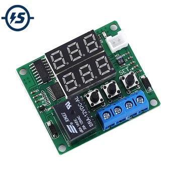 

DC 12V High Temperature Contorller Red Blue Display -10C~210C Thermostat NTC Sensor Waterproof Upper & Lower Limit Temperature