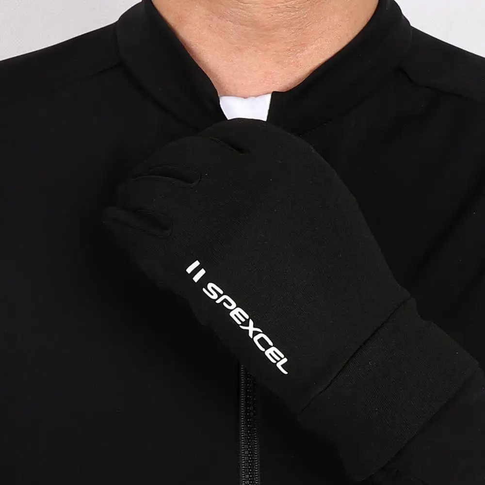 SPEXCEL NEW PRO TEAM Winter Thermal Fleece Cycling gloves full finger road race bicycle gloves Black 3