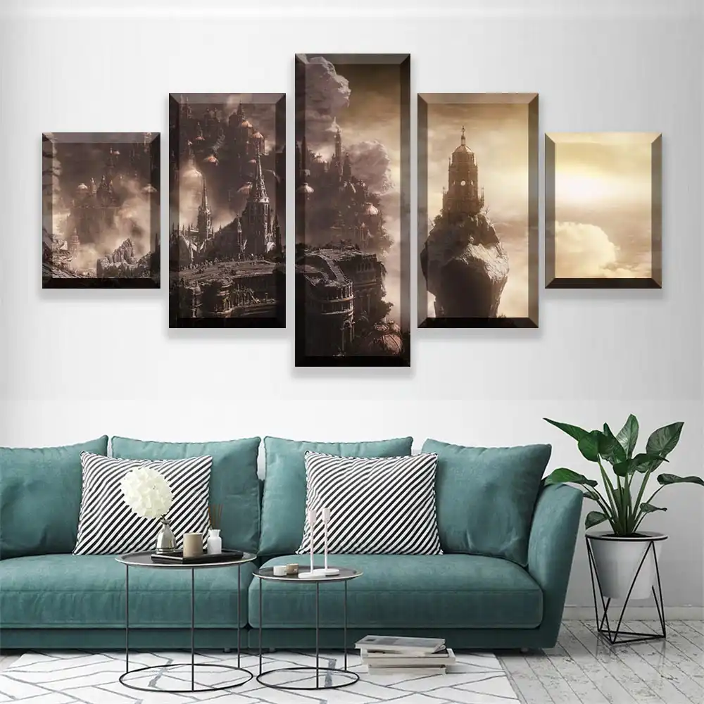 Lienzo Hd Impreso Juego Cartel Decoracion Hogar Marco Pared Arte