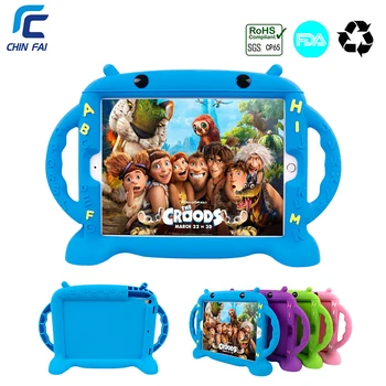 

CHINFAI Silicone Shockproof Case for iPad Air 2019 10.5 Soft Case for New iPad pro Kids case Cartoon iPad Pro 10.5 2017
