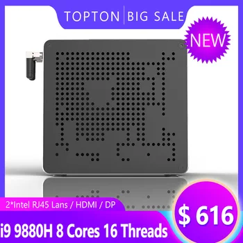 

Upgraded Version S200 Mini PC Intel Core i9 9880H 8 Core 16 Thread Gaming PC 2*DDR4 2*M.2 NVMe Windows 10 Pro HDMI2.0 DP AC WiFi