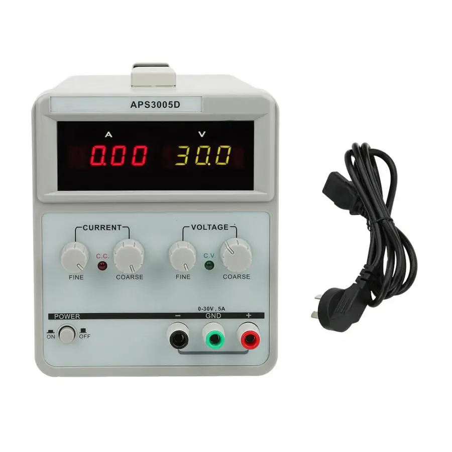 30 V/5A Регулируемый DC Питание светодиодный Дисплей APS3005D для инструмент для ремонта мобильного телефона штепсельная вилка австралийского стандарта 220V