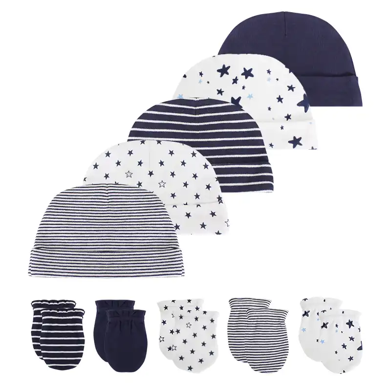 newborn hat and mittens