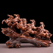 Изделия из смолы Lucky Zhaosheng Ma Ювелирные изделия Творческий дом гостиная лошадь украшения магазин открытие подарки