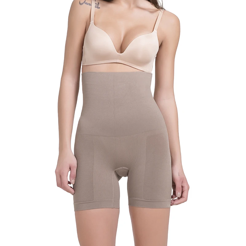 Nude Женское нижнее белье для похудения, Корректирующее белье, контроль живота, бесшовные трусики с высокой талией, Корректирующее белье, Утягивающие трусы - Цвет: Nude