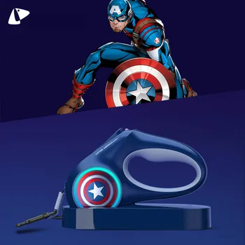 

PetKit pet dog LED retractable Collar Light Leash harness with Lock Release Mechanism Walking Leash glowing Cat Dog accessories