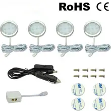 3/4/6/8 шт. Подсветка салона Лодка Трейлер для отдыха в палаточном городке светильник s Светодиодный точечный светильник Ван фургонов светильник s жилого автофургона 12V Светодиодный светильник s