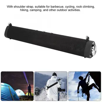 

Portable Soundbar Outdoor Portable Mini Desk Bluetooth Speaker Soundbar with DSP Sound Effect