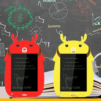 

8.5 Inch Lcd Liquid Christmas Tablet With A Mini Deer Can Be Children'S Drawing Portable Small Drawing Board