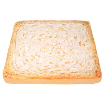 

Pet Cat Litter Mat Simulated Sliced Bread Shaped Pet Cushion Comfortable Plush Cotton Pet Mat Products