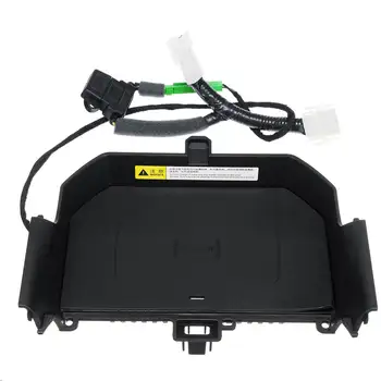 

Hot Car QI Wireless Charging Phone Charger Phone holder Center Console For BMW 5 6 Series G30 G38 F10 525i 2017-2018