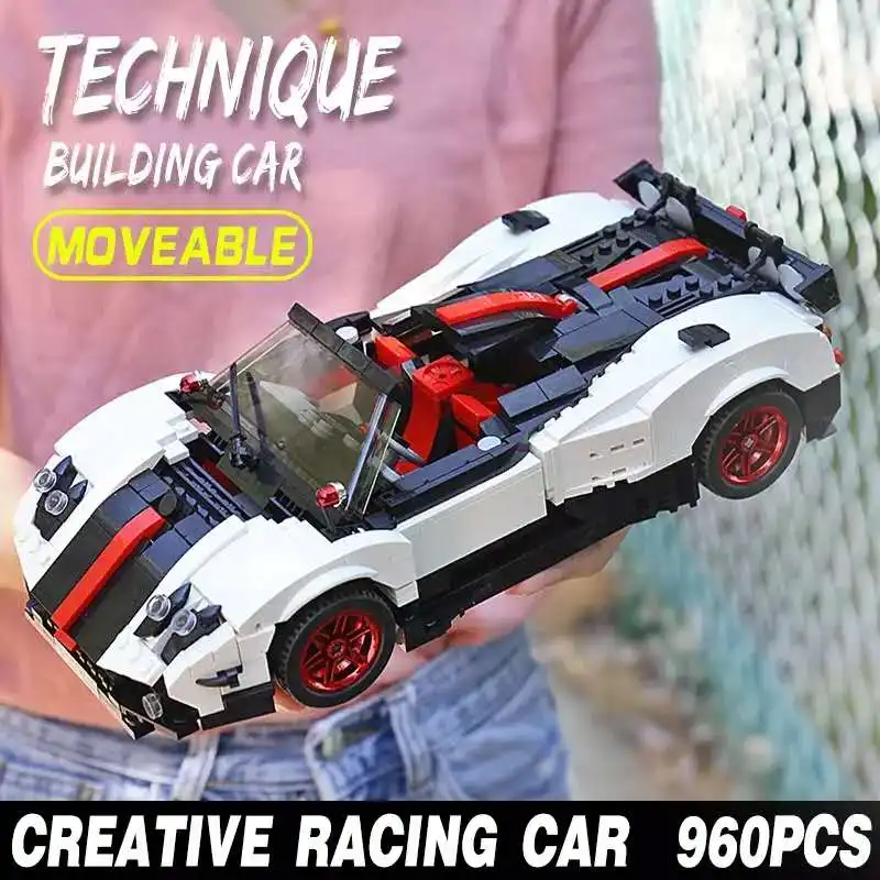 

Technic Building Blcok GTR R35 Car Compatible with MOC-20518 Buidling Blocks Bricks Car Model For Children Gift