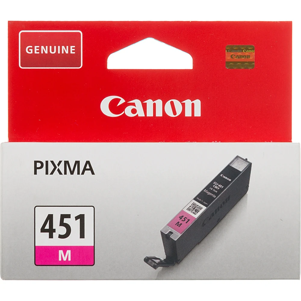 Картридж струйный Canon CLI-451M 6525B001 пурпурный(333стр.)(7мл) для Canon Pixma iP7240/MG6340/MG