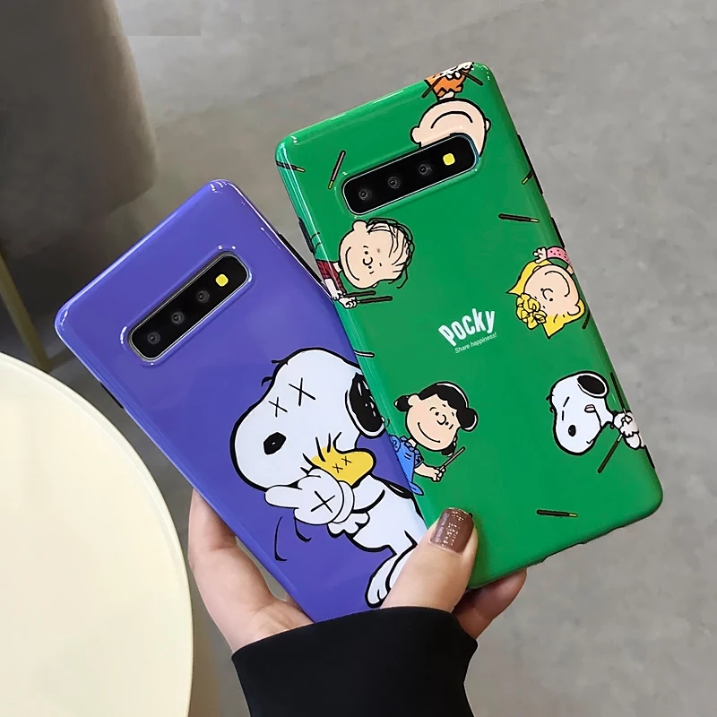 Чехол для телефона с мультяшным арахисом samsung Galaxy S10 S8 S9 Plus чехлы забавным