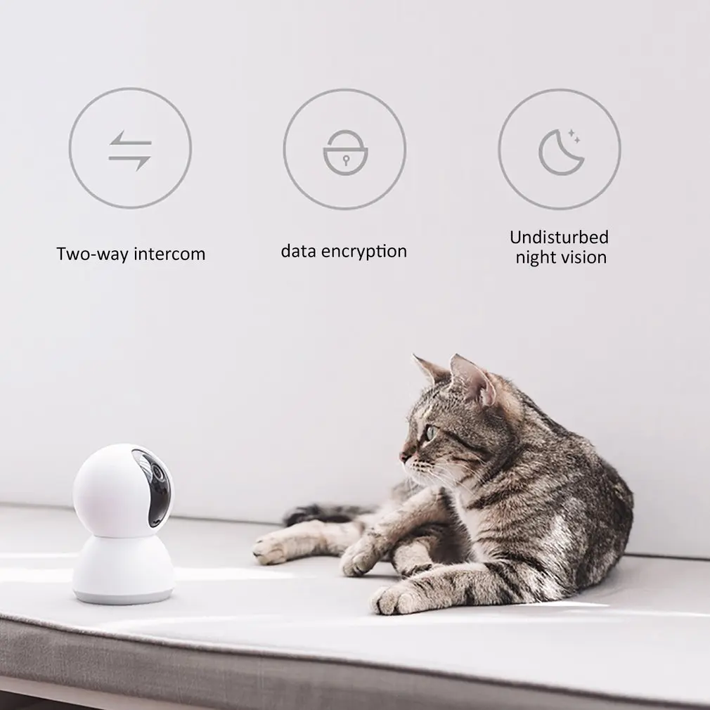 Xiaomi Mijia умная камера Веб-камера 1080P WiFi Pan-tilt ночное видение 360 Угол видео камера Детский Монитор домашняя камера безопасности