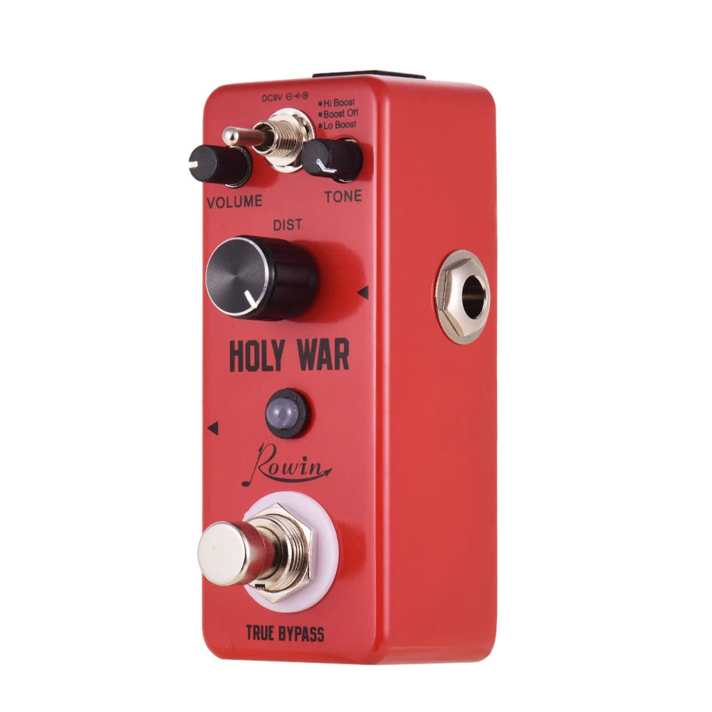 Rowin HOLY WAR компрессор компрессора гитары педаль эффектов корпус из алюминиевого сплава истинный обход аксессуары для гитары