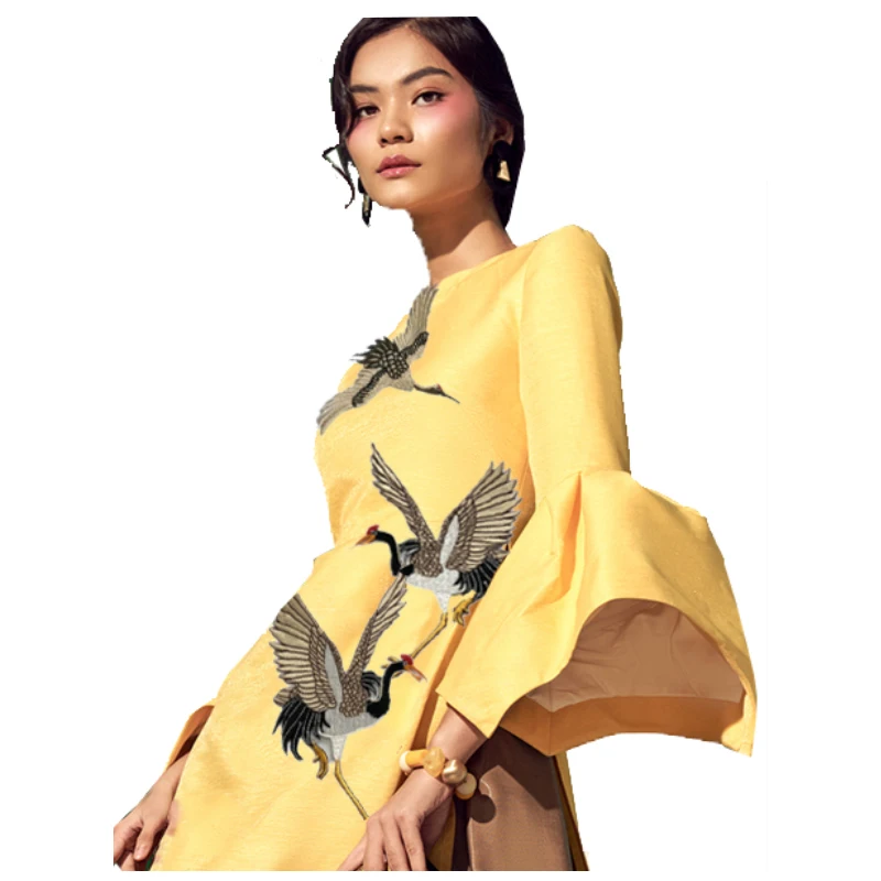 Лидер продаж 2 шт. декоративная тканевая паста с вышивкой в бутике для