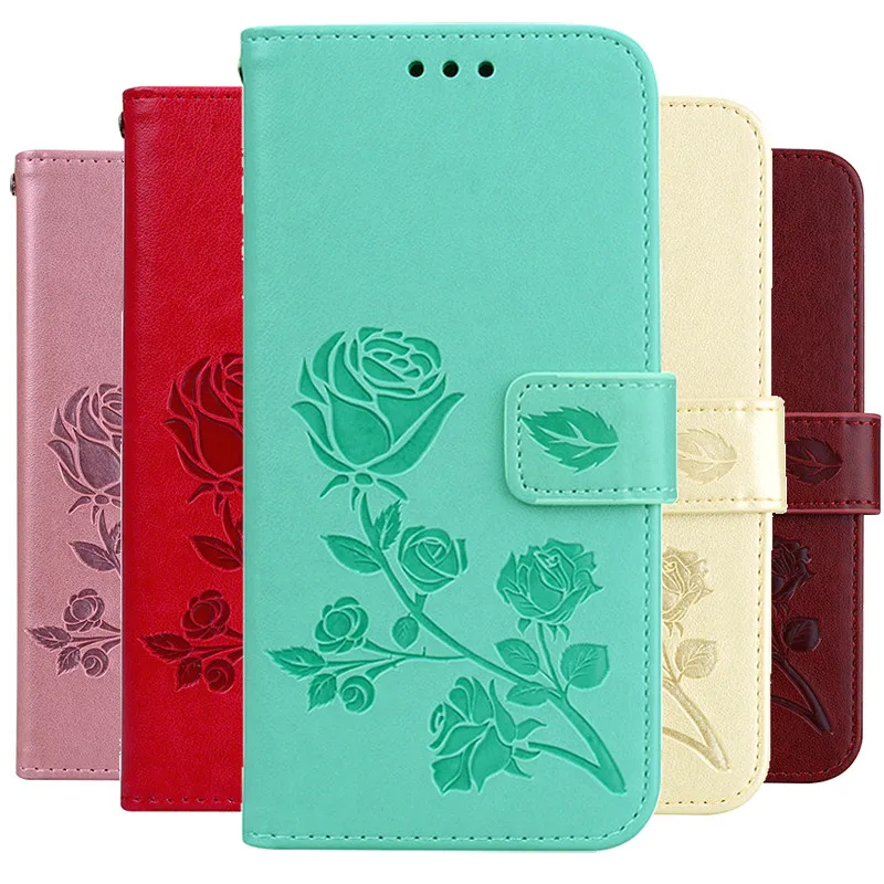 

Rose Pattern Flip Case For Xiaomi Redmi Note 5A 5 Plus 6 Pro 6A 5A Note 5 Pro 5A Prime 4X 3S 4A S2 F1 Mi A1 A2 Lite 6 6A Cover