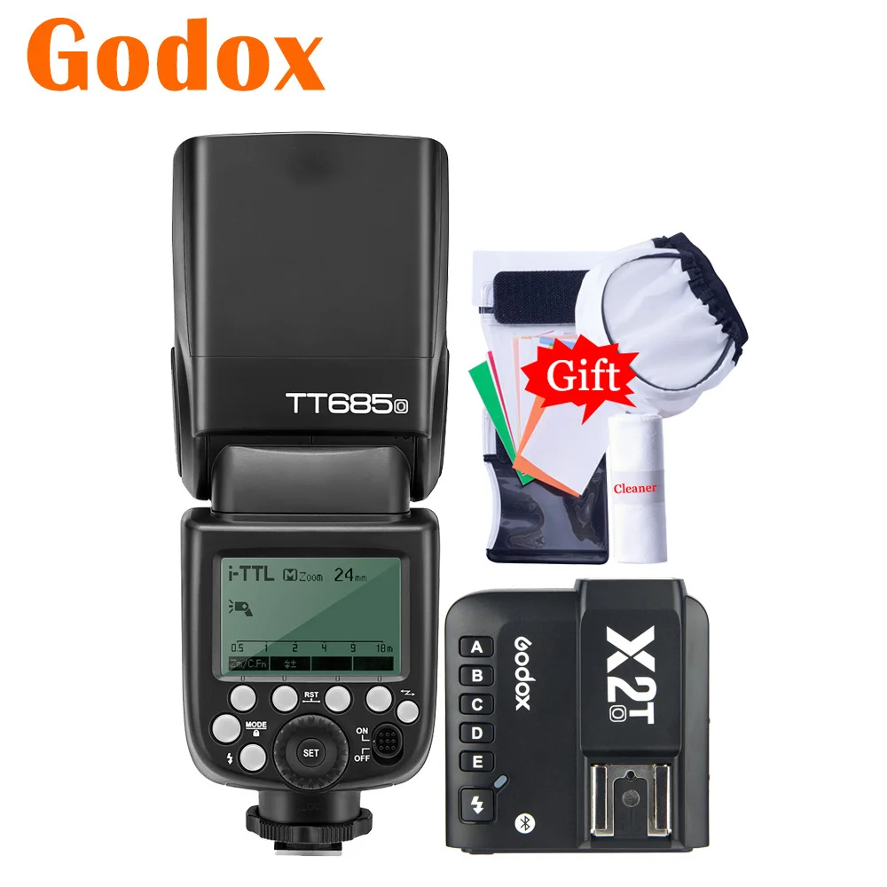 Godox TT685O вспышка для камеры TTL 2 4G X2T-O мобильный передатчик Olympus Panasonic PEN-F E-P3 P5 DMC-G85 GH4