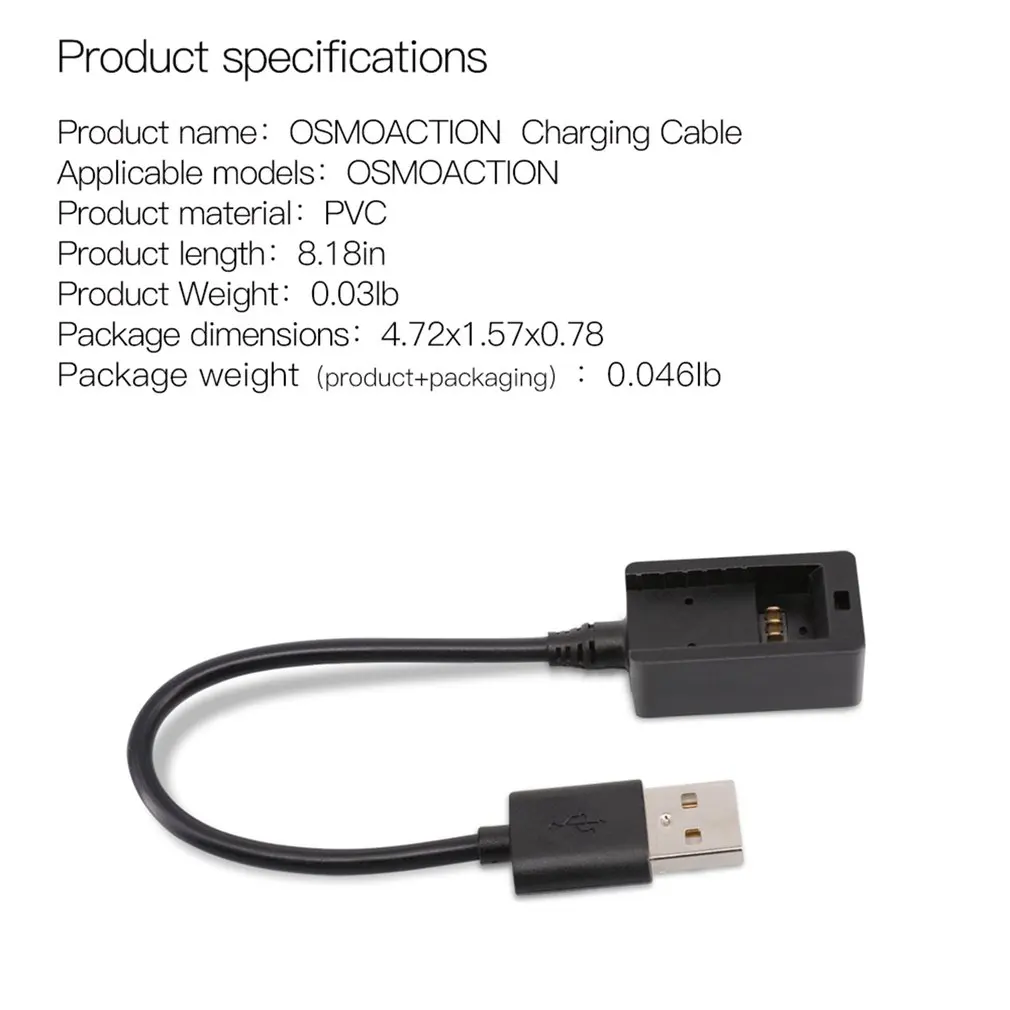 5 в Смарт Быстрая зарядка зарядное устройство usb зарядный кабель провод для DJI OSMO экшн Спорт камера аксессуары