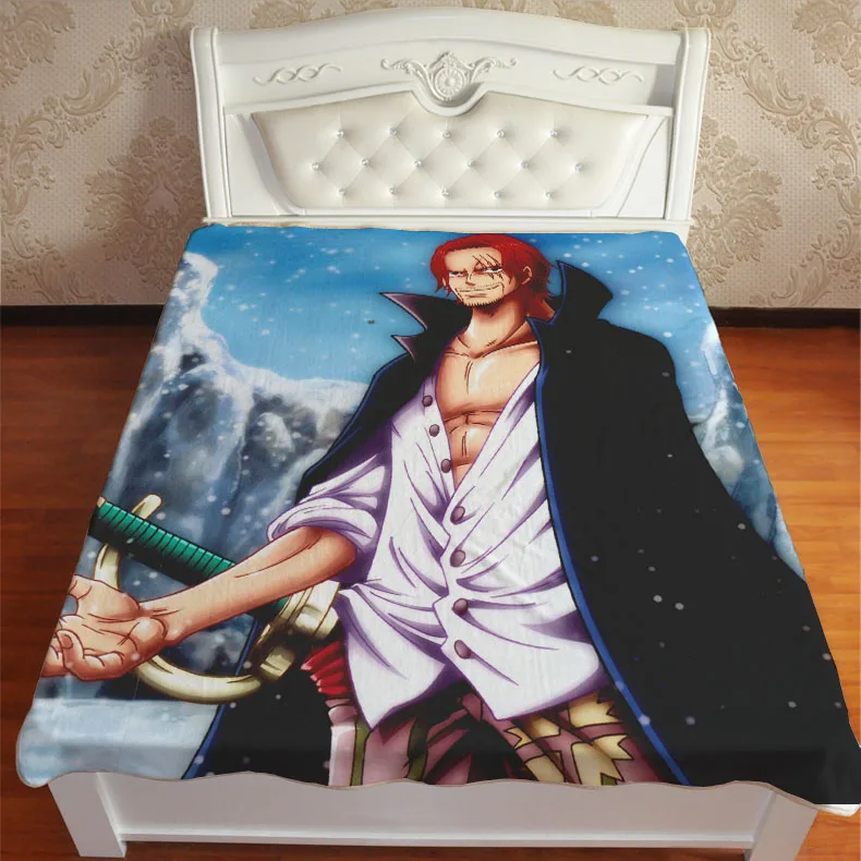 Аниме Манга one piece Трафальгар Ло Луффи Зоро пледы одеяло 005