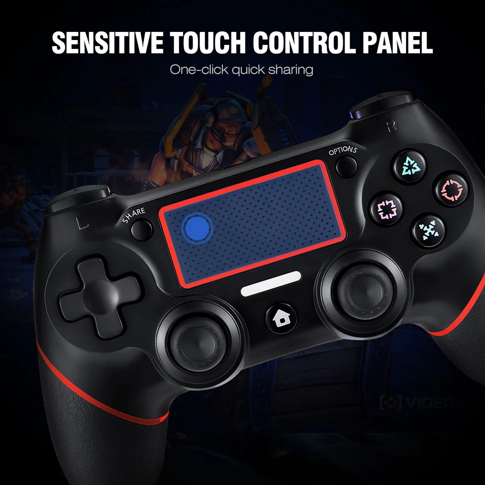 Беспроводной джойстик EasySMX контроллер для PS4 Play Station4 Pro вибрационный dualshock 4