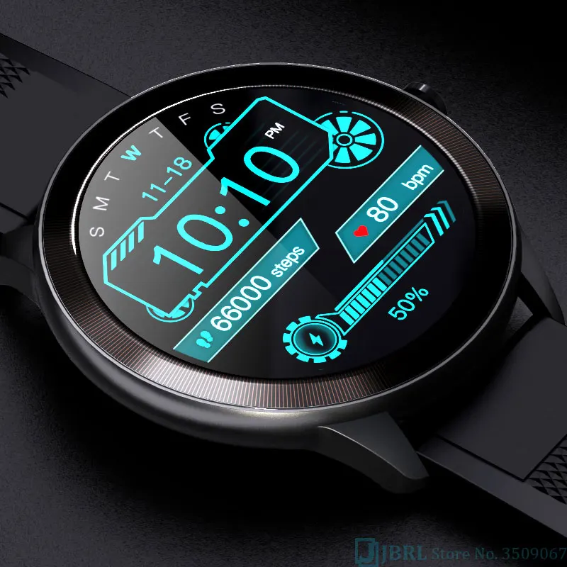 Top Sport Smart Watch Men Male Smartwatch Electronics Smart Clock For Android IOS Fitness Tracker Full Touch Round Smart-watch