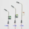 10pcs Train LED Light Landscape Lawn Railway Lamp Post Layout Mini Garden Street Lights Model Building HO/TT/N Scale 2