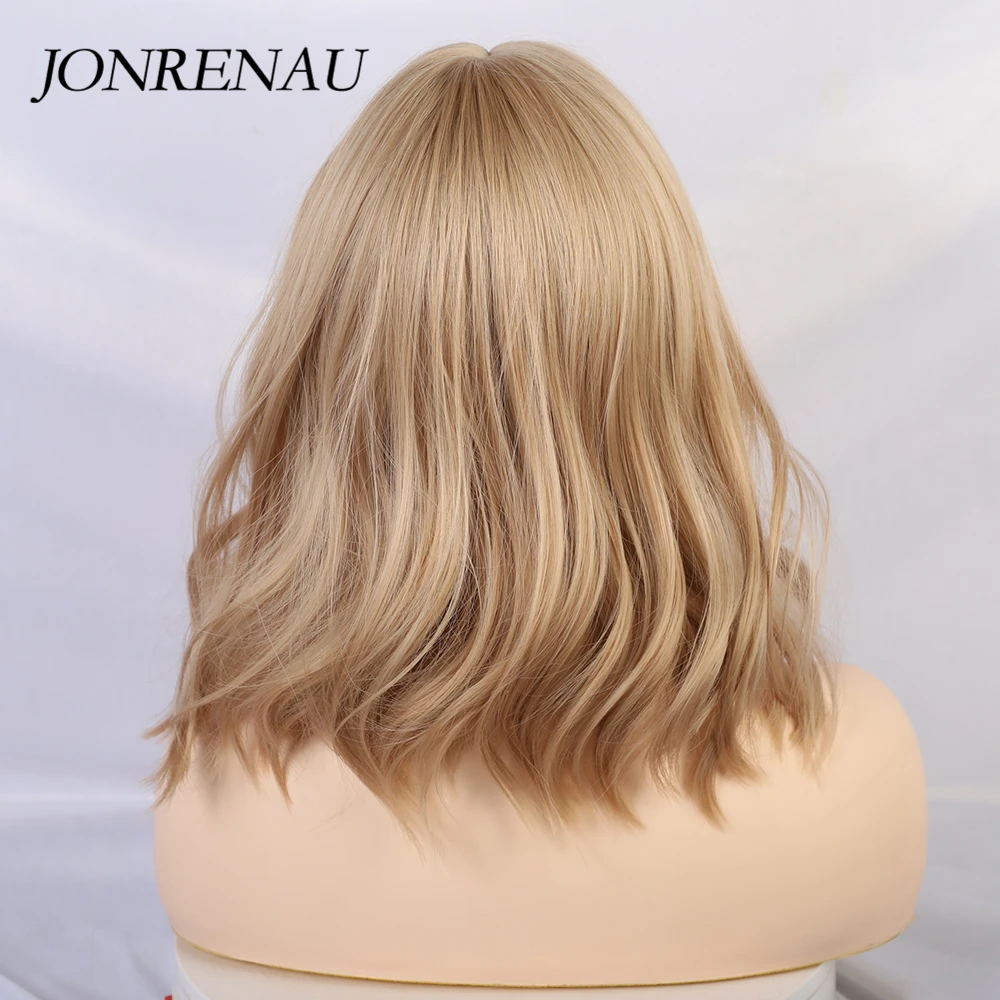 Женский парик для косплея JONRENAU длинные светлые смешанные цвета синтетические