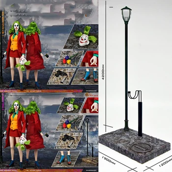 

NEW In Stock WOLFKING 1/6 Female Soldier Red Clown Female Joker WK89022 Full Set Figure For Collection