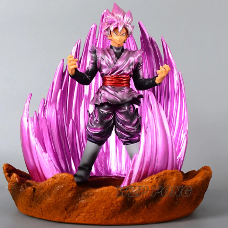23 см аниме Dragon Ball Z Сон Гоку Вегета черный Zamasu боевой формы статуя ПВХ фигурка Коллекционная Фигурка модель игрушки - Цвет: 01-Zamasu
