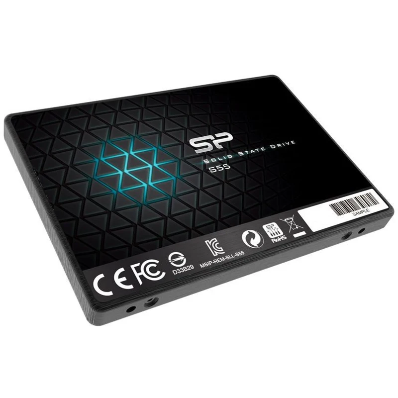SSD накопитель SILICON POWER Slim S55 SP120GBSS3S55S25 120Гб