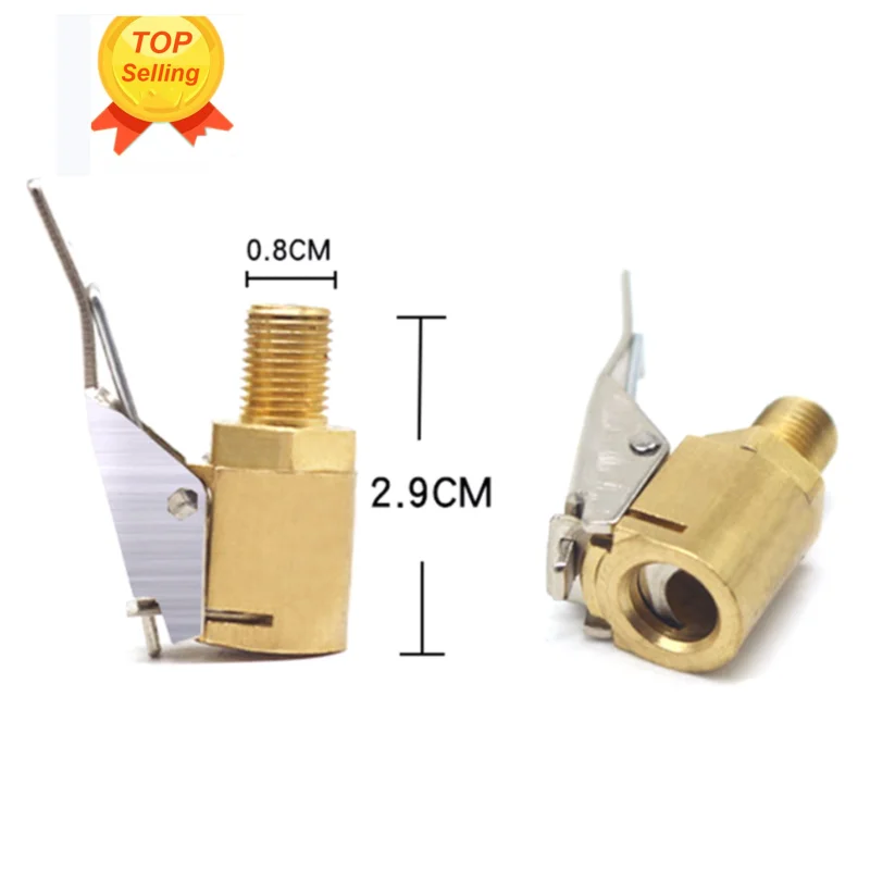 Car Tire Air Chuck Inflator Pump Valve Clip for opel astra j volvo xc60 bmw e92 ford focus mk3 peugeot 406 vectra | Автомобили и