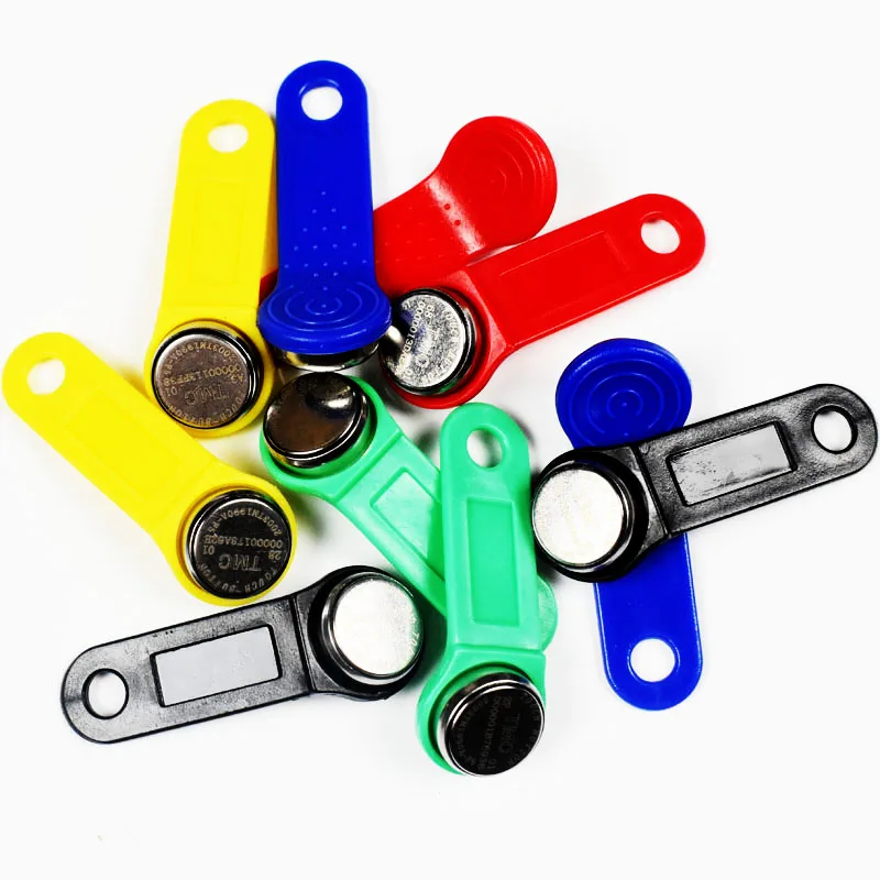 10 шт./лот Dallas DS1990A DS1990A-F5 IButton I-Button 1990A-F5 электронный ключ IB карты Fobs TM | Безопасность
