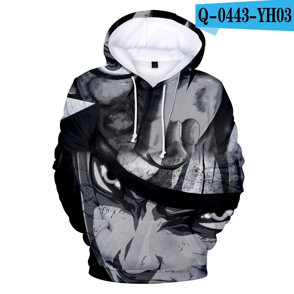 childen 3D Naruto Anime boy/gril Hoodies Sweatshirts 3D Print Popular Streetwear Hooded Spring/Autumn Pullovers Boys Coat - Цвет: color at picture