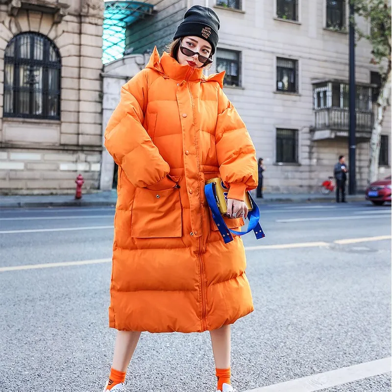 Beste Fitaylor 2020 Nieuwe Winter Jas Vrouwen Jas Lange Parka Capuchon Witte Eend Donsjack Dikke Warme Vrouwelijke Losse Down jas