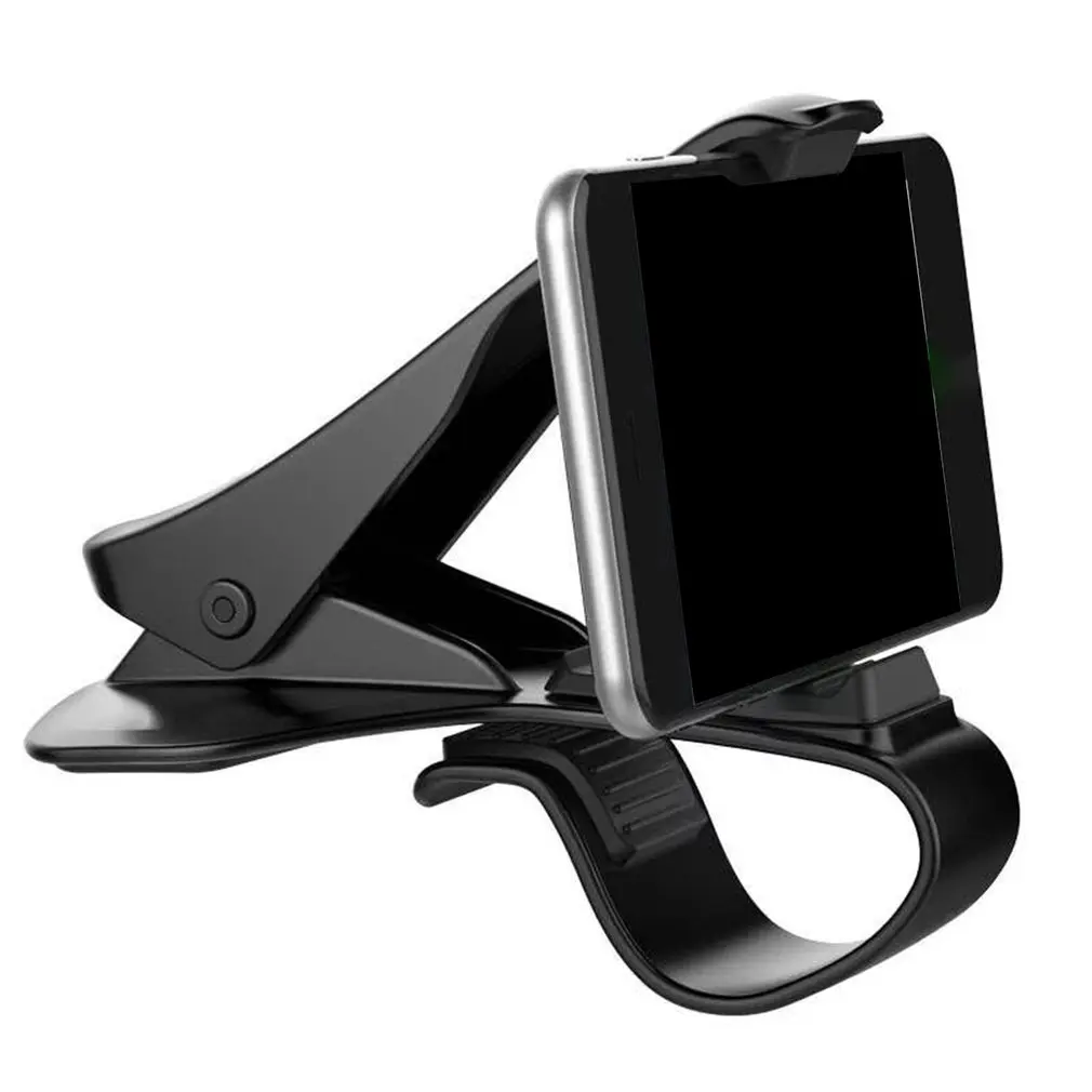Универсальный автомобильный держатель HUD на приборную панель, подставка, кронштейн для смартфона, противоскользящий автомобильный держатель для 3-6,5 дюймового мобильного телефона, gps, iPhone X UM